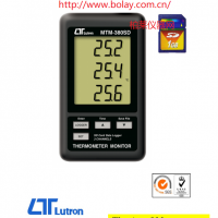 路昌LUTRON MTM-380SD 三通道温度计+SD记录器