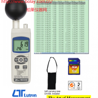路昌LUTRON WBGT-2010SD WBGT热指数仪+记录器热中暑指数计