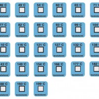 德国德图testo term - 单温度贴，测量点(+82 °C) /+71 °C