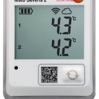 德国德图testo 2-T2 WiFi 温度记录仪 - 外置NTC温度探头或门触点插口