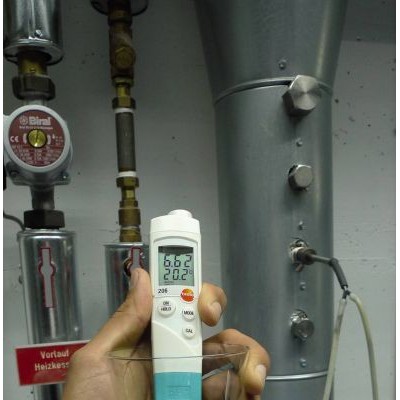 德国德图testo 206-pH1 pH酸碱度 温度测量仪套装 - 适用于液体图5