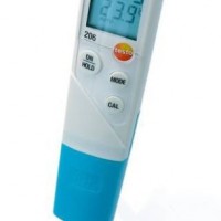 德国德图testo 206 pH2 - 酸碱度/温度测量入门级套装,适用于液体物质