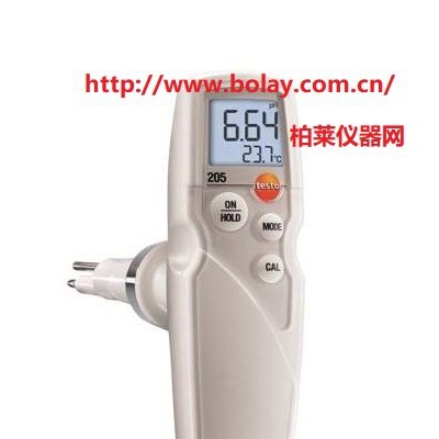 德国德图testo 205入门级套装 - pH酸碱度/温度测量仪用于半固体测量图2