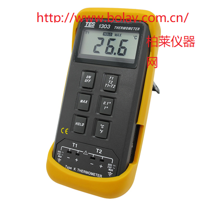 泰仕TES-1303数位式温度表|TES1303