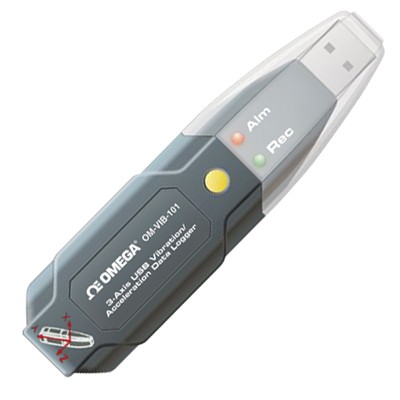 OMEGA OM-VIB-101 3轴USB振动/加速