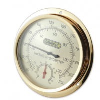 精耐 B600FC高温型指针式温湿度计，铜外壳