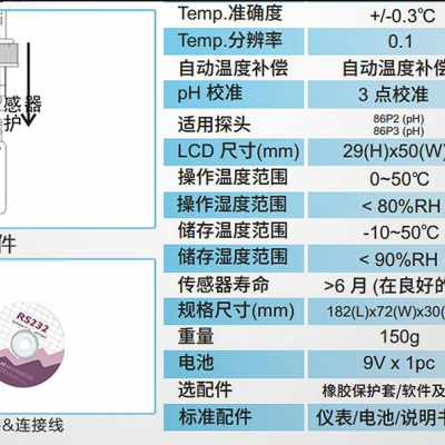 衡欣AZ8601酸度计AZ-8601图3