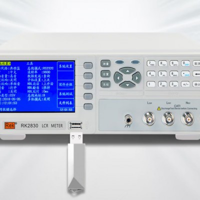 美瑞克RK2830 LCR电阻电容电感元器件测试仪精度0.05%频率10kHz图6