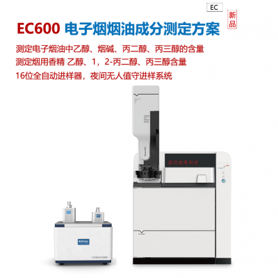 EC600电子烟烟油成分测定方案
