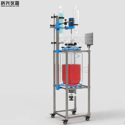 防爆玻璃反应釜图3