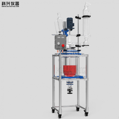 防爆玻璃反应釜图5